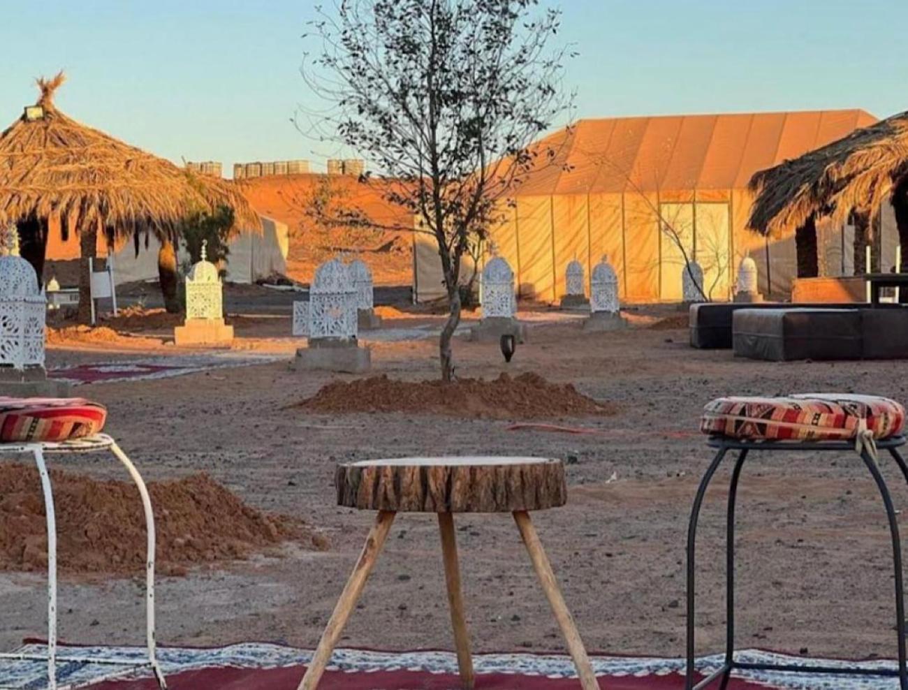Sahara Traveling Camp Hotel Merzouga Buitenkant foto