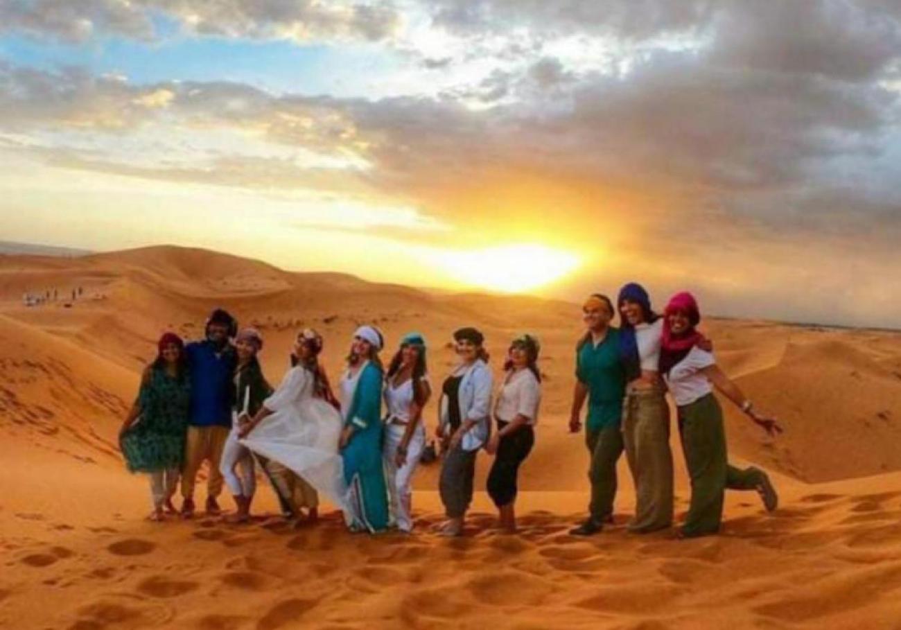 Sahara Traveling Camp Hotel Merzouga Buitenkant foto